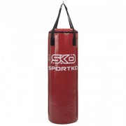 Мешок боксерский Цилиндр SPORTKO (MP-1) Высота 110см Красный