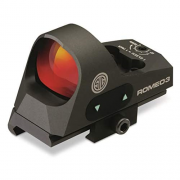 SIG SAUER Optics ROMEO 3 REFLEX SIGHT, 1x25MM, 3 MOA RED DOT,M1913 RISER (SOR31002)
