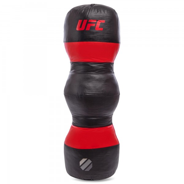 Мешок боксерский для грепплинга UFC (UHK-75103) Высота 119см Черный-красный