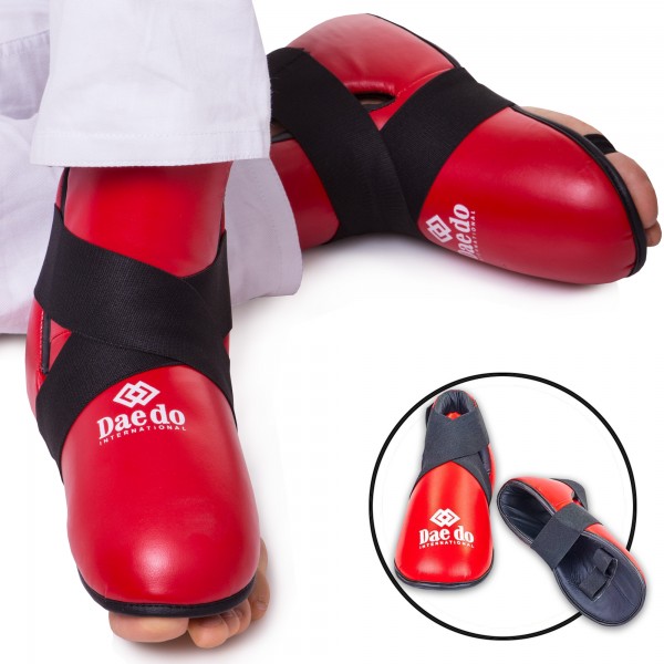 Фути захист ніг для єдинорборств DADO (MA-5476) L червоний
