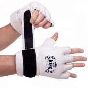 Перчатки для смешанных единоборств MMA кожаные TOP KING Extreme (TKGGE) XL Белый