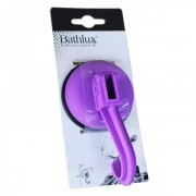Крючок для полотенца на вакуумной присоске Bathlux Фиолетовый