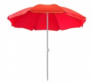 Пляжный зонтик с пластиковыми спицами Plast MH-0036-CO-LORS 1,8 м Красный