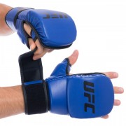 Рукавички для змішаних єдиноборств ММА UFC Contender (UHK-69148) L Синій