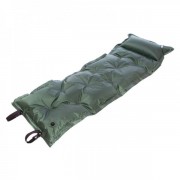 Самонадувающийся коврик с подушкой  SP-Sport (TY-0559) 185х50х2,5см Зеленый