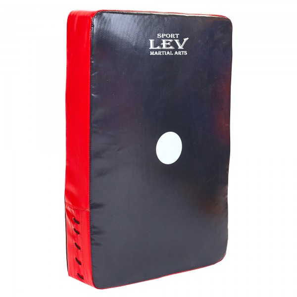 Макивара прямая Комби LEV (LV-4283) 33x50x8см 1шт красный-черный