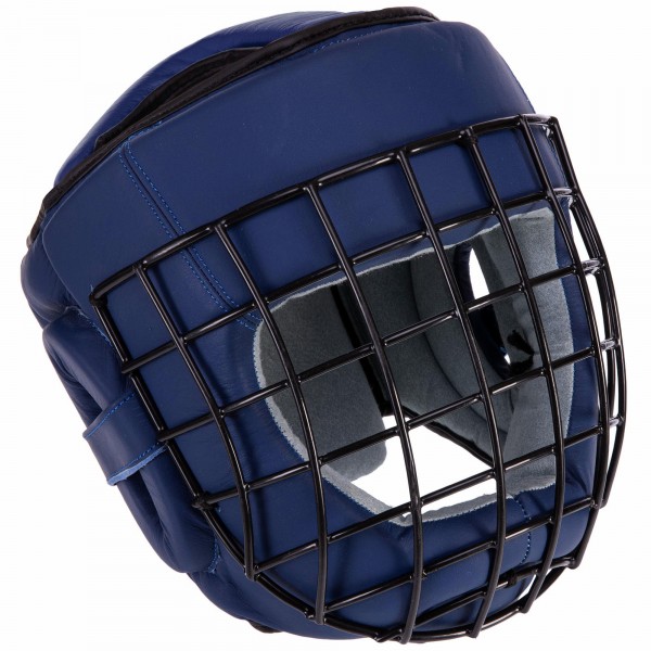 Шлем для единоборств Zelart (VL-3150) L Синий