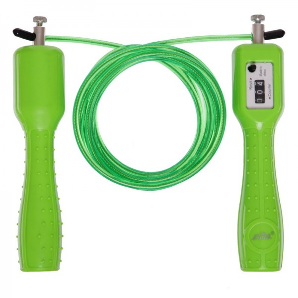 Скакалка с электронным счетчиком Zelart CIMA CM-585 зеленый