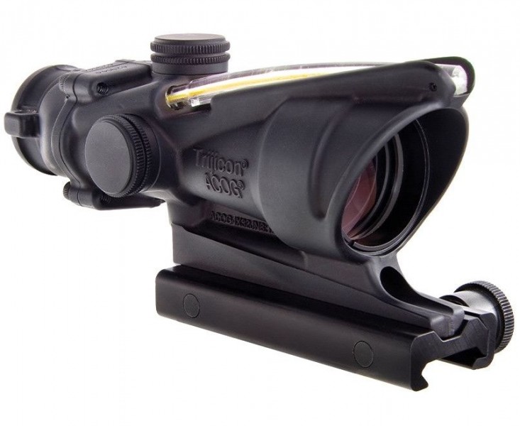 TRIJICON ACOG 4x32 BAC Dual illum Amber Chevron .223/5.56 BDC (TA31F-A 100216)