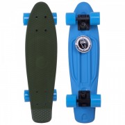 Скейтборд Пенни Zelart SK-410-3 зеленый-синий