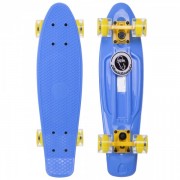 Скейтборд Пенни Zelart SK-405-10 синий-желтый