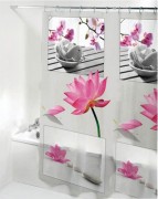 Шторка для ванной комнаты Zen Pink