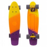 Скейтборд Пенни Zelart SK-412-9  жёлтый-оранжевый-фиолетовый