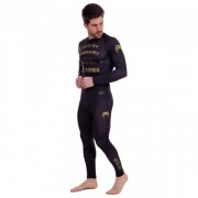 Комплект компрессионный мужской лонгслив и штаны VNM CALIFORNIA (9519-9619) L Черный