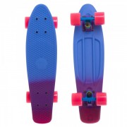 Скейтборд Пенні Zelart SK-412-4 синій-фіолетовий