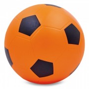 М'яч гумовий Zelart Футбольний FB-5652 22см помаранчевий