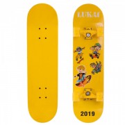 Скейтборд Zelart SK-1245-1 желтый