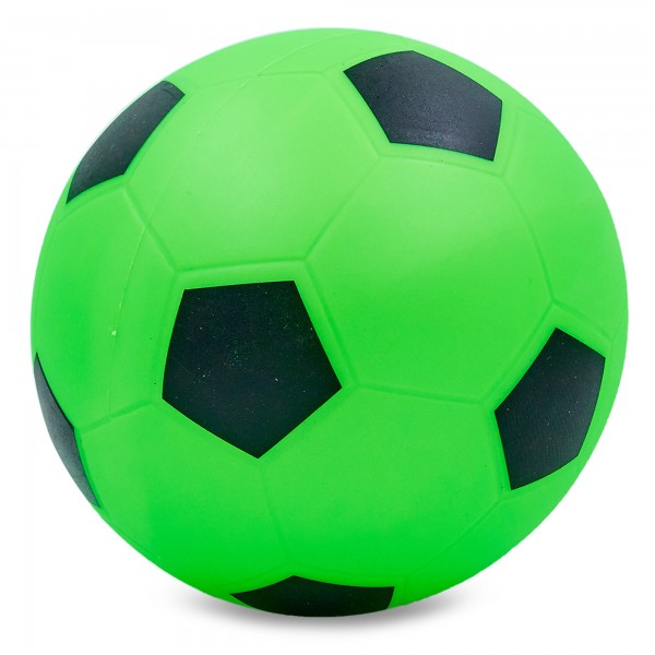 М'яч гумовий Zelart Футбольний FB-5651 зелений 3