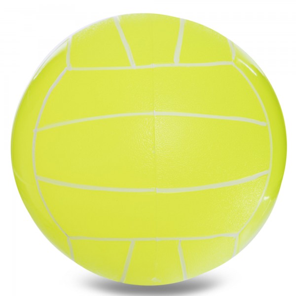 Мяч резиновый Zelart Волейбольный BA-3006 22см жёлтый