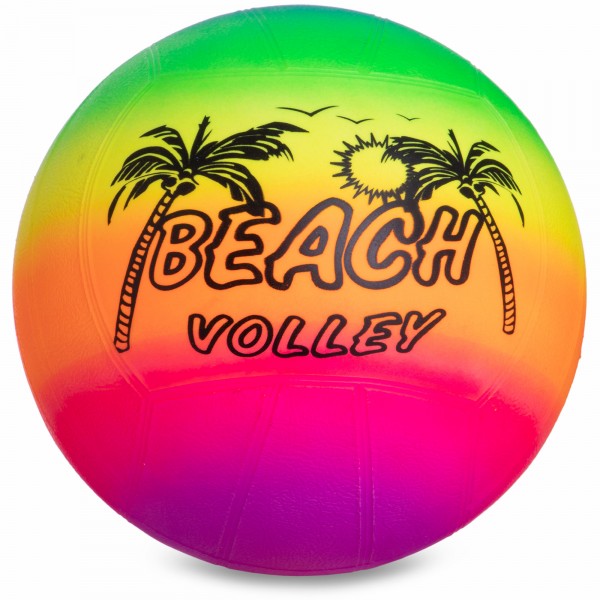 Мяч виниловый Zelart BA-3415 разноцветный 4 