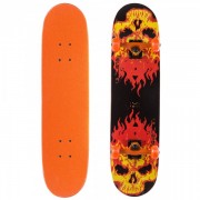 Скейтборд Zelart 880-3 оранжевый