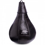 Груша боксерская подвесная SPORTKO (GK-1) 50x24см Черный