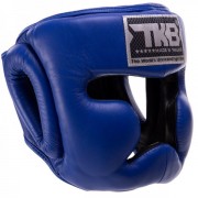 Шлем боксерский в мексиканском стиле кожаный TOP KING Extra Coverage (TKHGEC-LV) S Синий