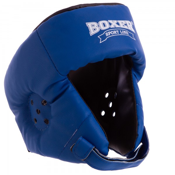 Шлем боксерский открытый BOXER (2028) M Синий