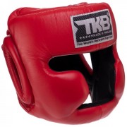 Шлем боксерский в мексиканском стиле кожаный TOP KING Full Coverage (TKHGFC-EV) S Черный