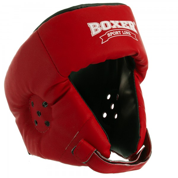 Шлем боксерский открытый BOXER (2028) M Красный