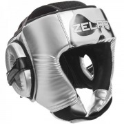Шлем боксерский открытый ZELART (BO-1316) L Черный-белый