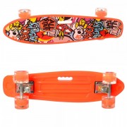 Скейт BAMBI MS 0749-6 Orange