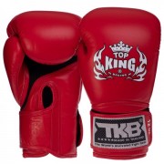 Перчатки боксерские кожаные TOP KING (TKBGSA) 10 унций Красный