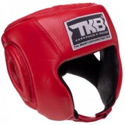 Шлем боксерский открытый кожаный TOP KING Open Chin (TKHGOC) L Красный