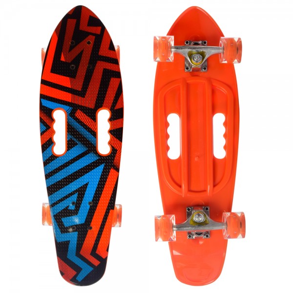 Скейт BAMBI MS 0463 оранжевый