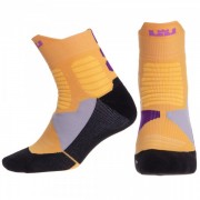 Шкарпетки спортивні SP-Sport (DML7501) розмір 44 жовтий-чорний-фіолетовий