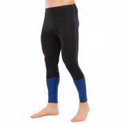 Компресійні штани тайтси для спорту LIDONG (LD-1205) 3XL Чорний-синій