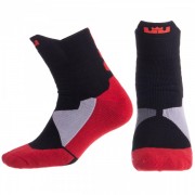 Шкарпетки спортивні SP-Sport (DML7501) розмір 43 чорний-червоний-сірий