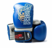 Боксерские перчатки PowerPlay 16 унций Синий 3008