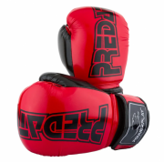 Боксерские перчатки PowerPlay 8 унций карбон Красный 3017