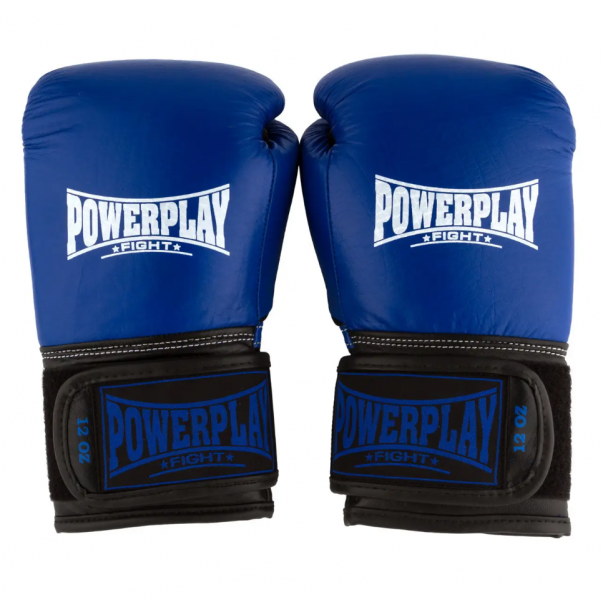 Боксерські рукавиці PowerPlay 14 унцій Синій 3015