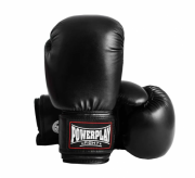 Боксерские перчатки PowerPlay 12 унций Черный 3004