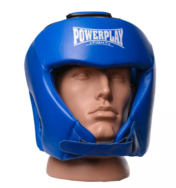 Боксерський шолом тренувальний PowerPlay L Синій 3049