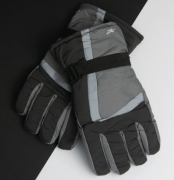 Перчатки мужские лыжные зимние (арт. 20-12-35) XXL серый