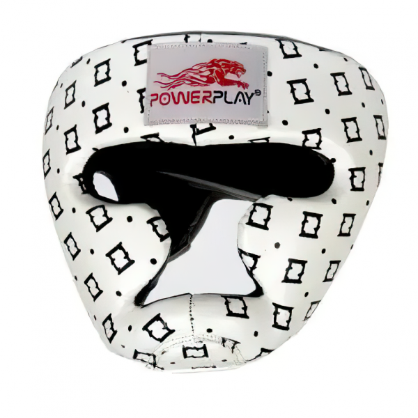 Боксерский шлем тренировочный PowerPlay XL Белый 3044