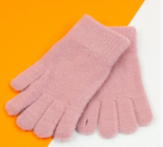Перчатки для девочек S(арт. 21-25-29) розовый