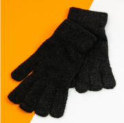 Перчатки для девочек подростков L  (арт. 21-25-30) чорные