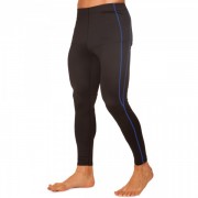 Компрессионные штаны тайтсы для спорта LIDONG (LD-1201) L Черный-синий