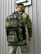 Тактический рюкзак 65 л камуфляж Тактический походный военный рюкзак Hoz 65л Рюкзак