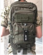 Військовий тактичний рюкзак Mil-Tec на 36 літрів Оліва. Армійський похідний камуфляжний ранець
